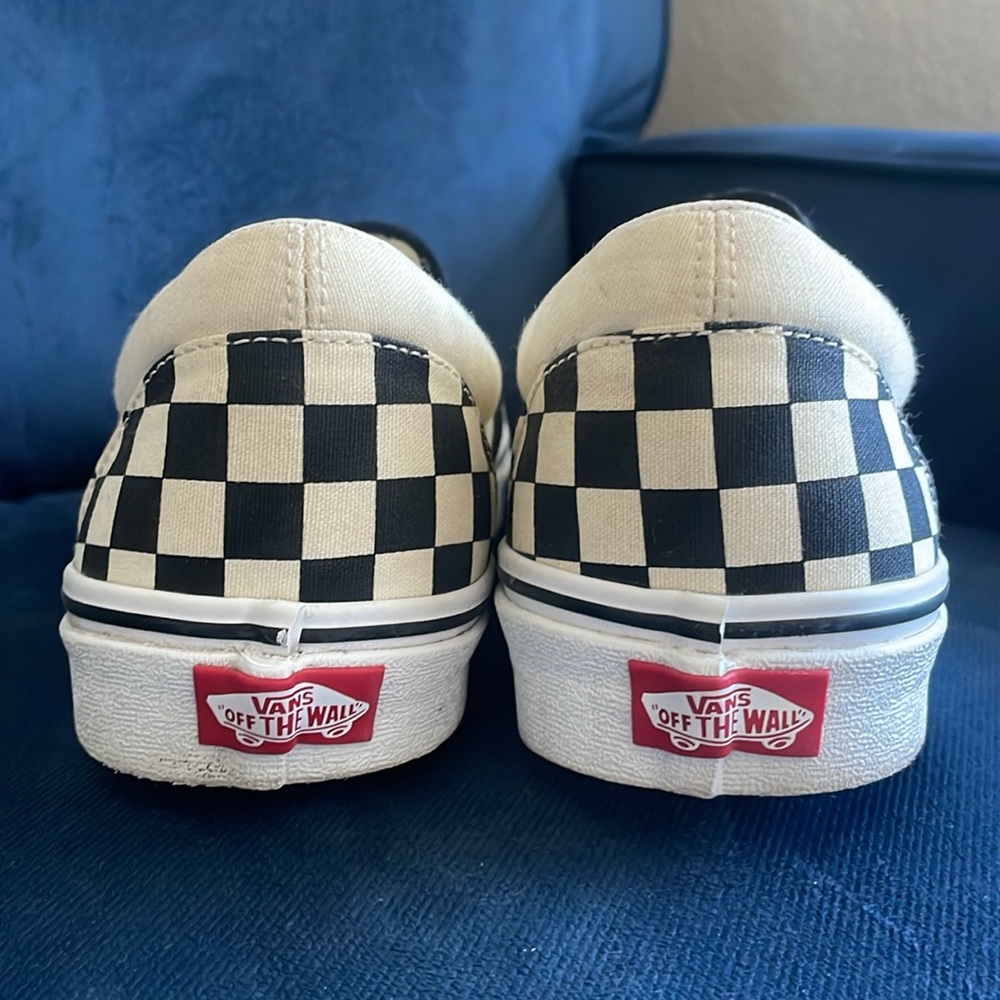 Vans checkerboard Slip-On LIKE NEW - Picture 3 of 5